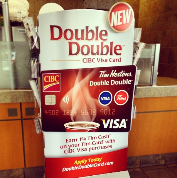 Brewing Up Loyalty Tim Hortons “double Double” Card